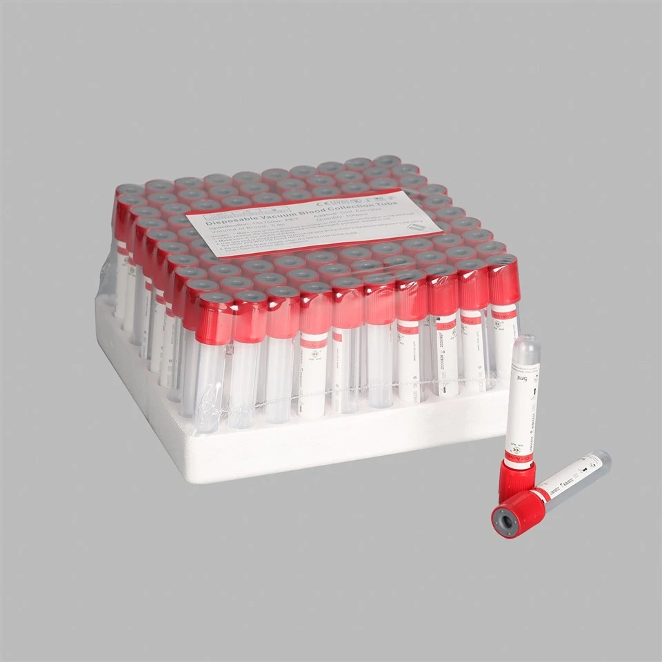 5ml Pet Clot Activator Vacuum Blood Collection Tube Manufacturer