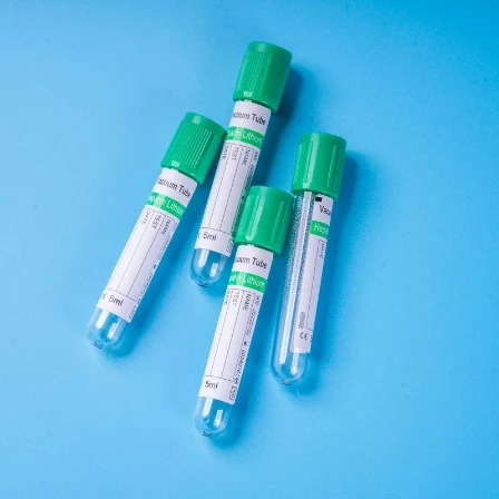 Plasma Blood Collection Tube Heparin Tube